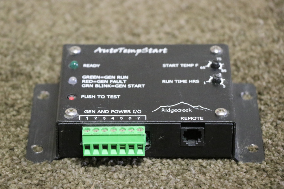 USED RV/MOTORHOME RIDGECREEK AUTOTEMPSTART FOR SALE RV Components 