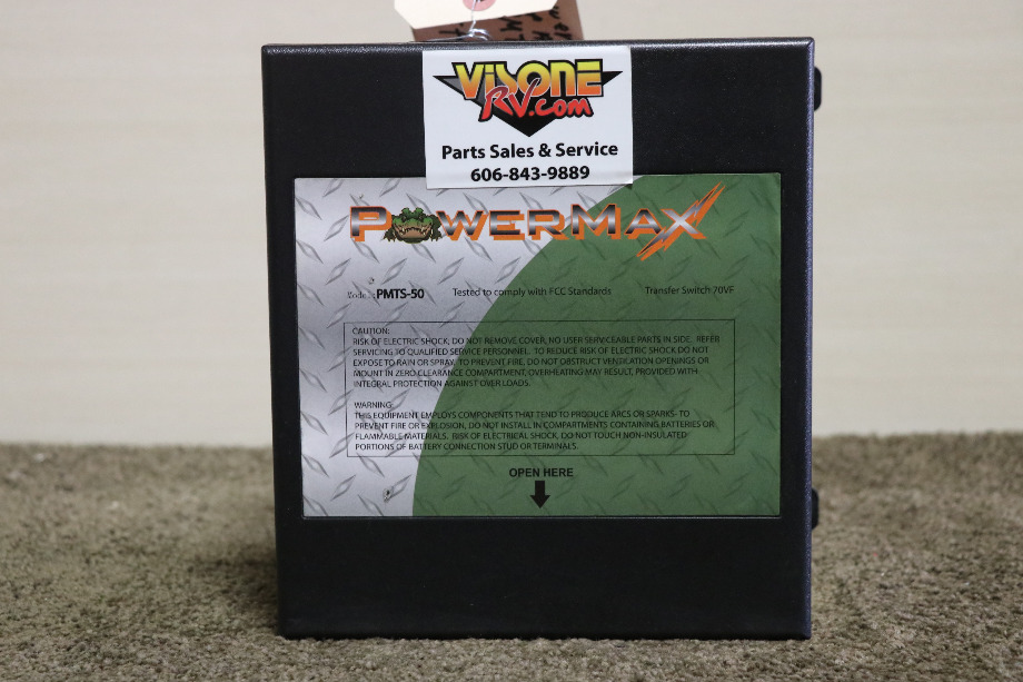 USED RV/MOTORHOME POWERMAX TRANSFER SWITCH PMTS-50 FOR SALE RV Components 