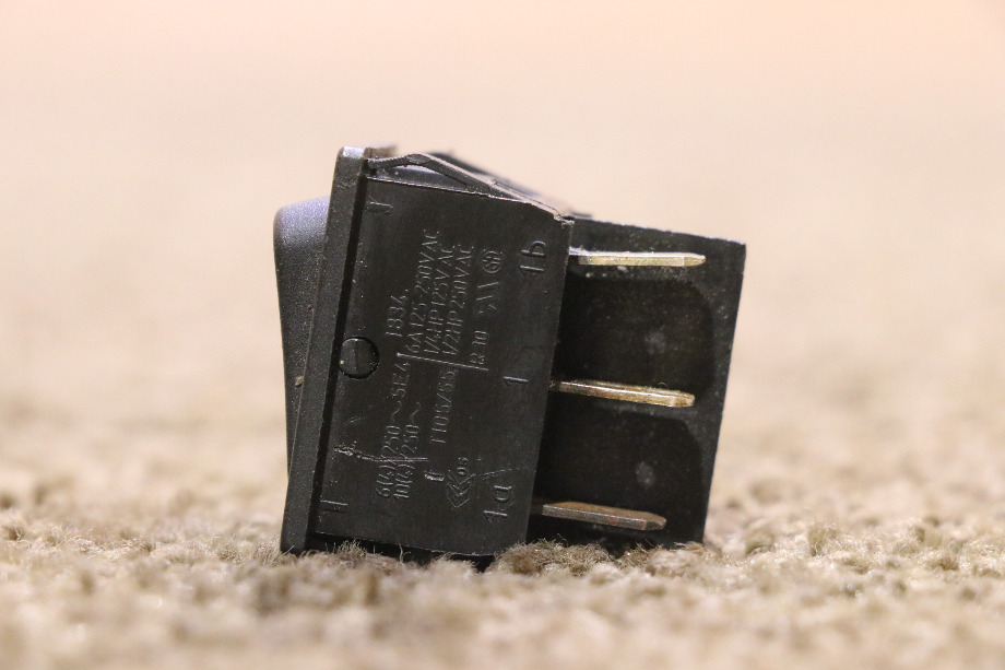 USED RV BLACK ROCKER SWITCH FOR SALE RV Components 