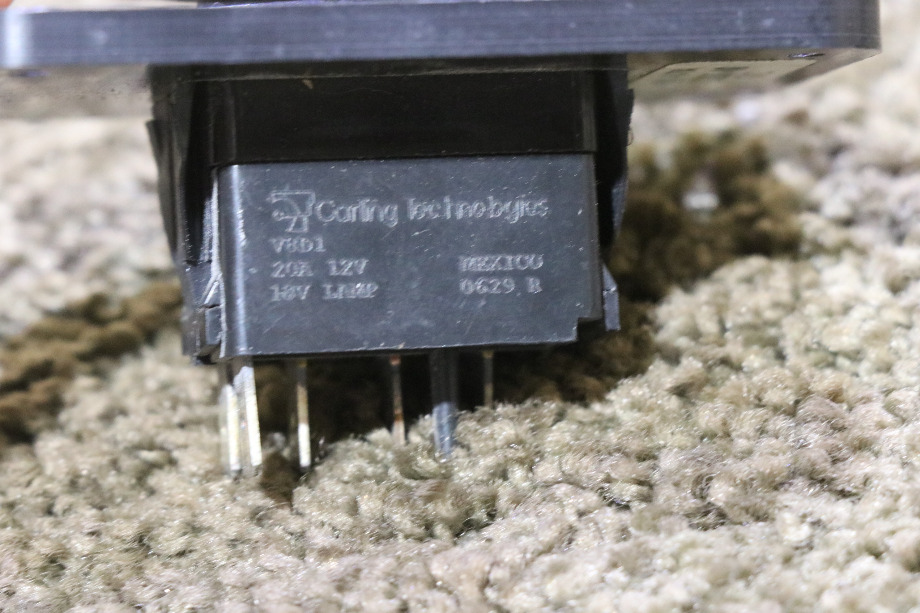 USED RV/MOTORHOME UP / DOWN EXT TV ROCKER SWITCH V8D1 FOR SALE RV Components 