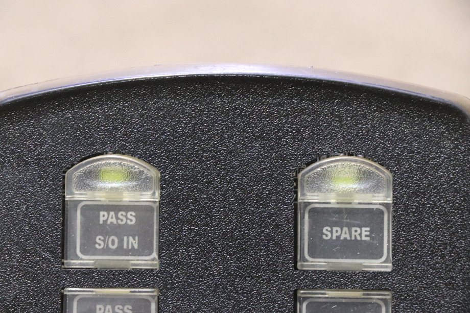 USED MOTORHOME INTELLITEC 4 PUSH BUTTON SWITCH PANEL FOR SALE RV Components 