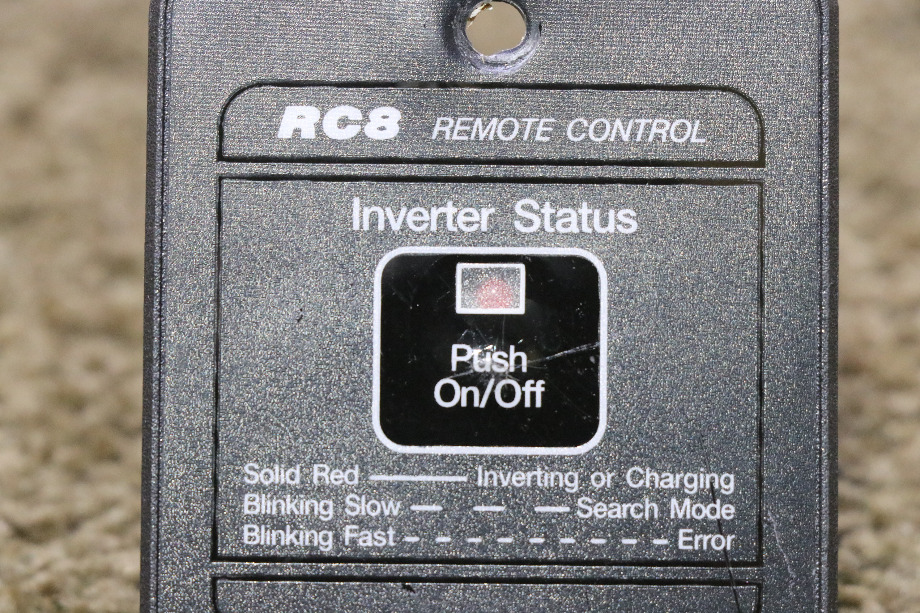 USED TRACE ENGINEERING RC8 REMOTE CONTROL RV PARTS FOR SALE RV Components 