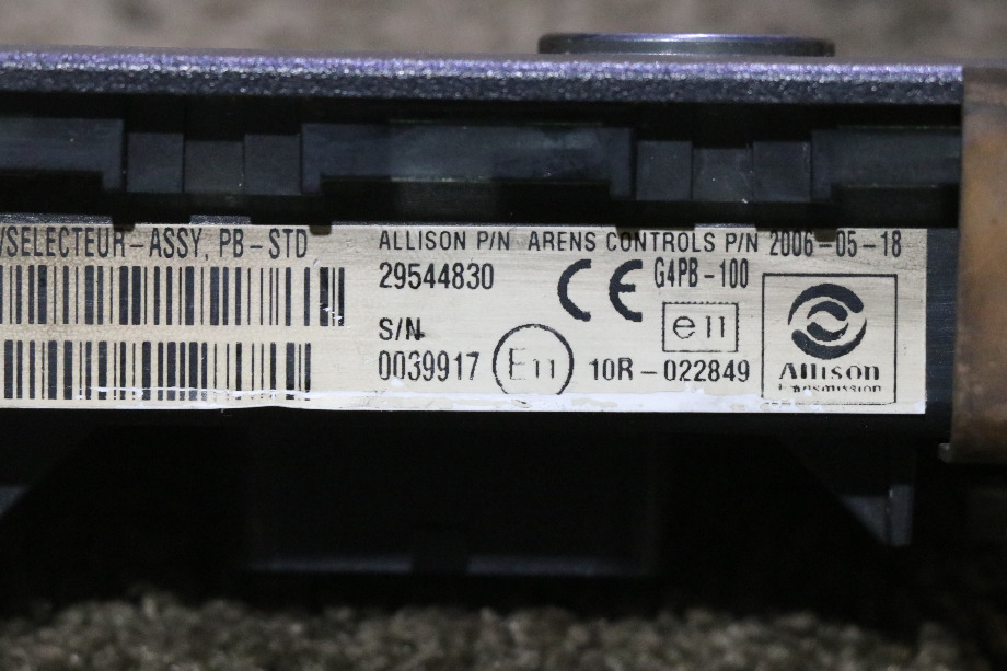 USED RV 29544830 ALLISON TRANSMISSION SHIFT SELECTOR TOUCH PAD FOR SALE RV Components 