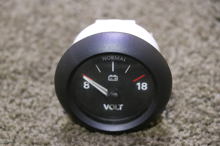 USED MOTORHOME FREIGHTLINER 6913-00051-01 VOLT DASH GAUGE FOR SALE RV Components 