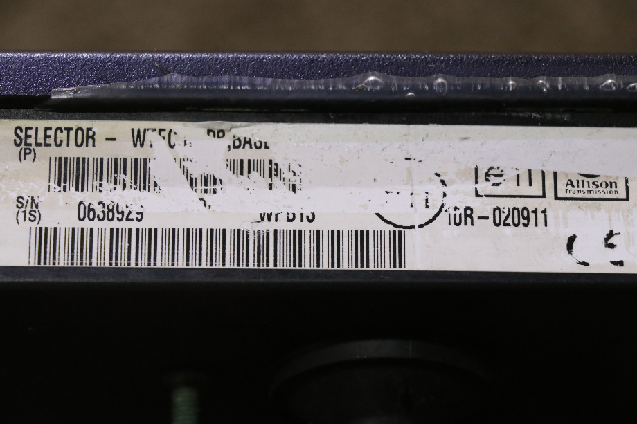 USED MOTORHOME ALLISON TRANSMISSION SHIFT SELECTOR TOUCH PAD FOR SALE RV Components 