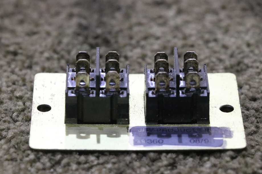 USED MOTORHOME OPEN / CLOSE A9360 DOUBLE SWITCH PANEL FOR SALE RV Components 