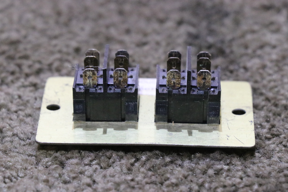 USED RV/MOTORHOME OPEN / CLOSE DOUBLE SWITCH PANEL AX9360BR FOR SALE RV Components 