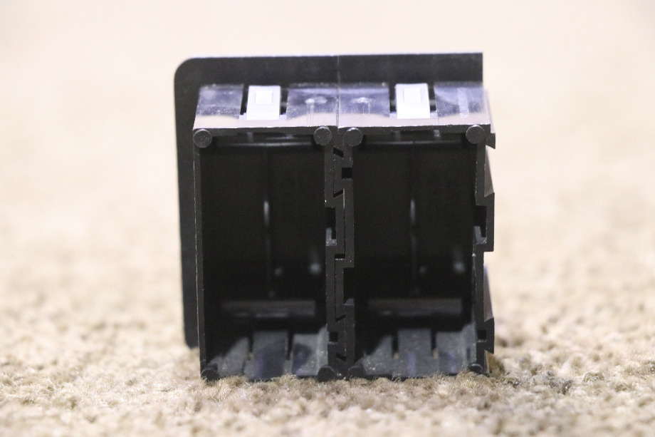 USED MOTORHOME BLANK BLACK SWITCH PANEL FOR SALE RV Components 