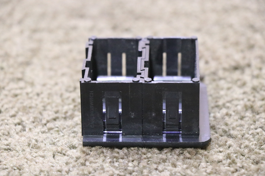 USED MOTORHOME BLANK BLACK SWITCH PANEL FOR SALE RV Components 