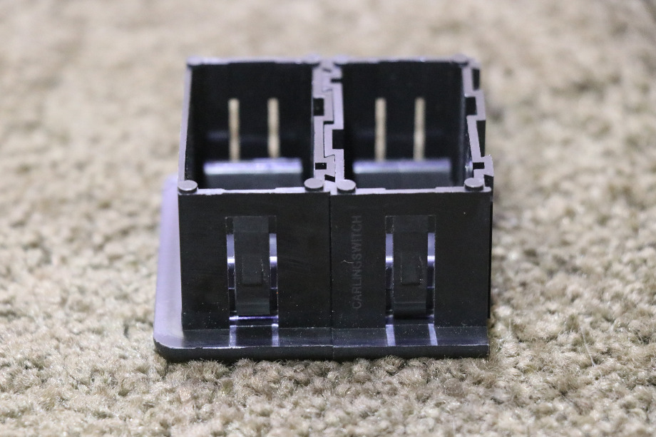 USED MOTORHOME BLANK BLACK SWITCH PANEL FOR SALE RV Components 