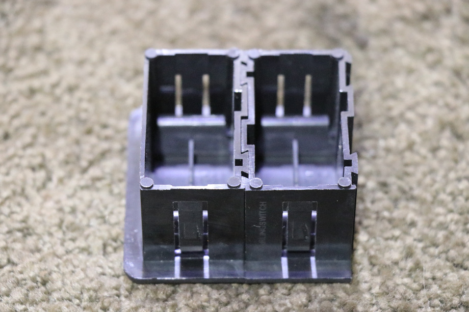 USED MOTORHOME BLANK BLACK SWITCH PANEL FOR SALE RV Components 