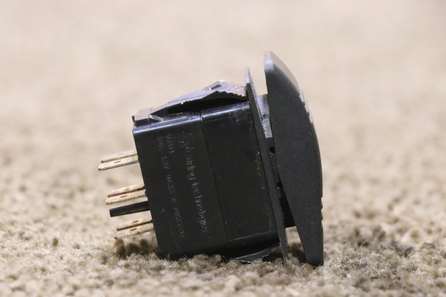 USED BLACK ROCKER VXD1 SWITCH MOTORHOME PARTS FOR SALE RV Components 