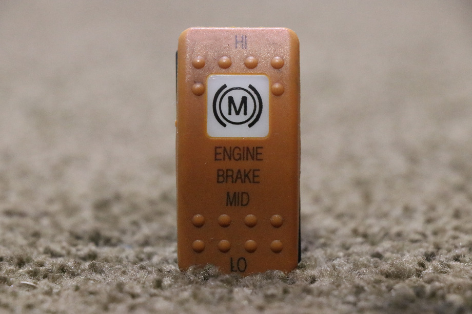 USED RV/MOTORHOME HI / MID / LO ENGINE BRAKE DASH SWITCH VED1 FOR SALE RV Components 