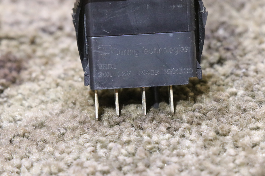 USED RV/MOTORHOME HI / MID / LO ENGINE BRAKE DASH SWITCH VED1 FOR SALE RV Components 