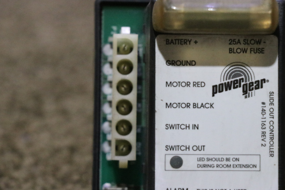 USED POWER GEAR 140-1163 SLIDE OUT CONTROLLER MOTORHOME PARTS FOR SALE RV Components 