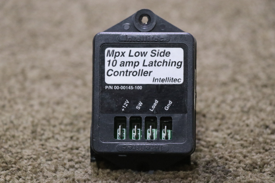 USED 00-00145-100 INTELLITEC MPX LOW SIDE 10 AMP LATCHING CONTROLLER RV PARTS FOR SALE RV Components 