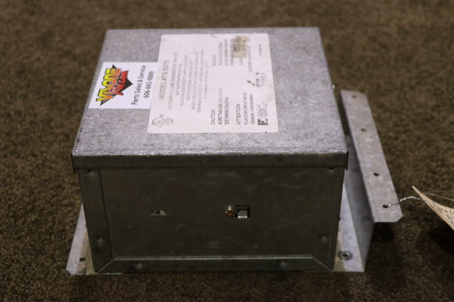 USED PPS ATS 5070 AUTOMATIC LINE/GENERATOR SWITCH MOTORHOME PARTS FOR SALE RV Components 