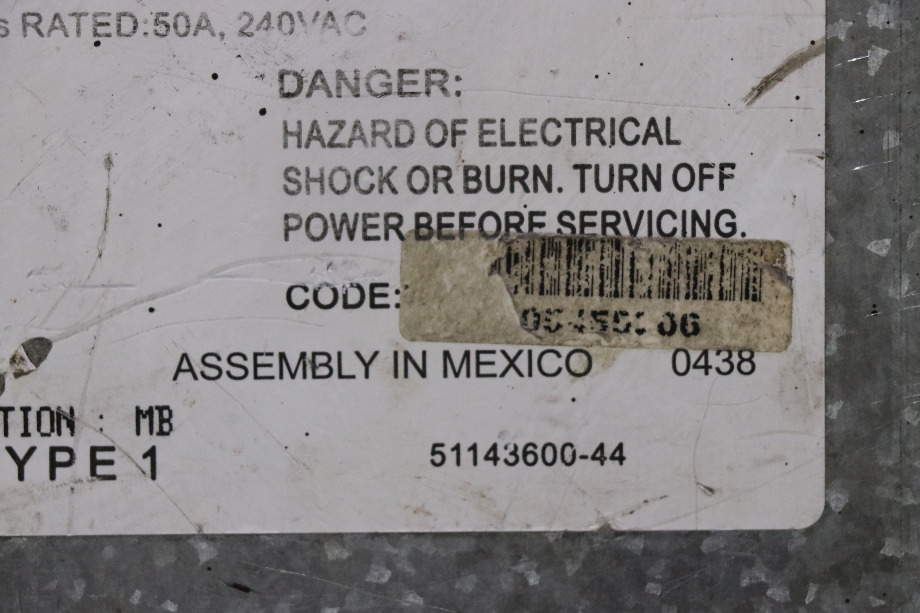 USED PPS ATS 5070 AUTOMATIC LINE/GENERATOR SWITCH MOTORHOME PARTS FOR SALE RV Components 