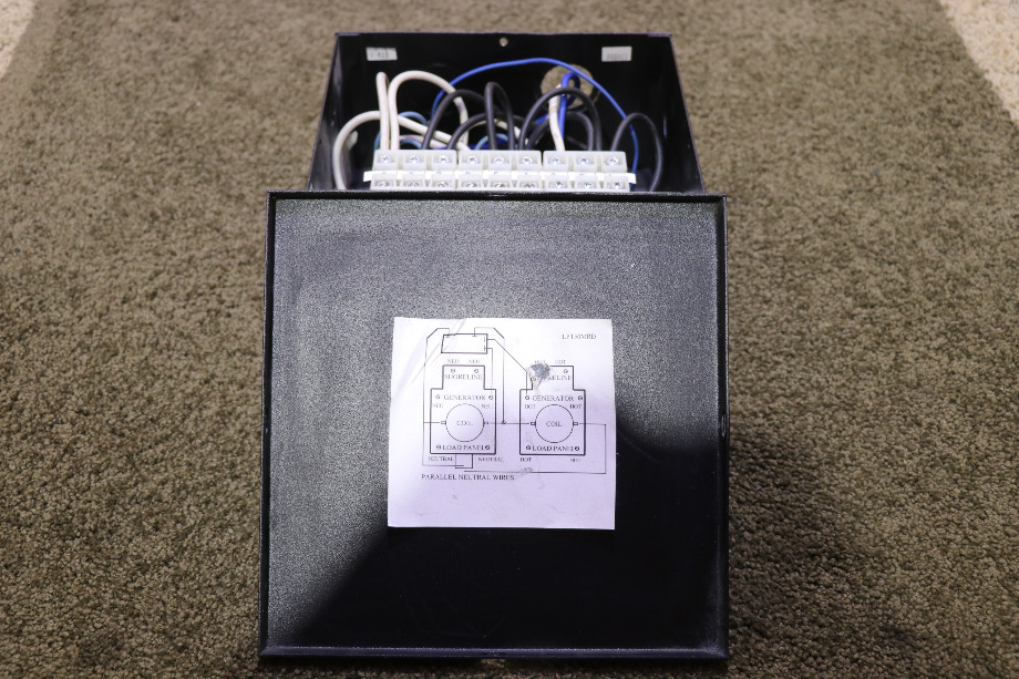 USED MOTORHOME LYGHT POWER SYSTEMS LPT50MRD AUTO TRANSFER SWITCH FOR SALE RV Components 