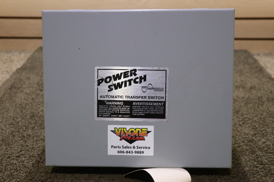 USED RV /MOTORHOME POWER SWITCH AUTOMATIC TRANSFER SWITCH PS262S FOR SALE RV Components 