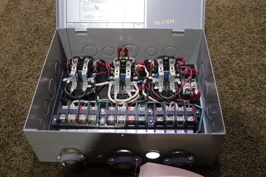 USED RV /MOTORHOME POWER SWITCH AUTOMATIC TRANSFER SWITCH PS262S FOR SALE RV Components 