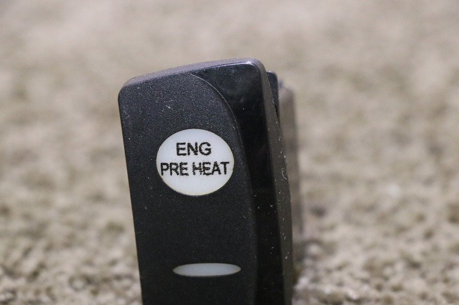 USED ENG PRE HEAT V1D1 DASH SWITCH MOTORHOME PARTS FOR SALE RV Components 