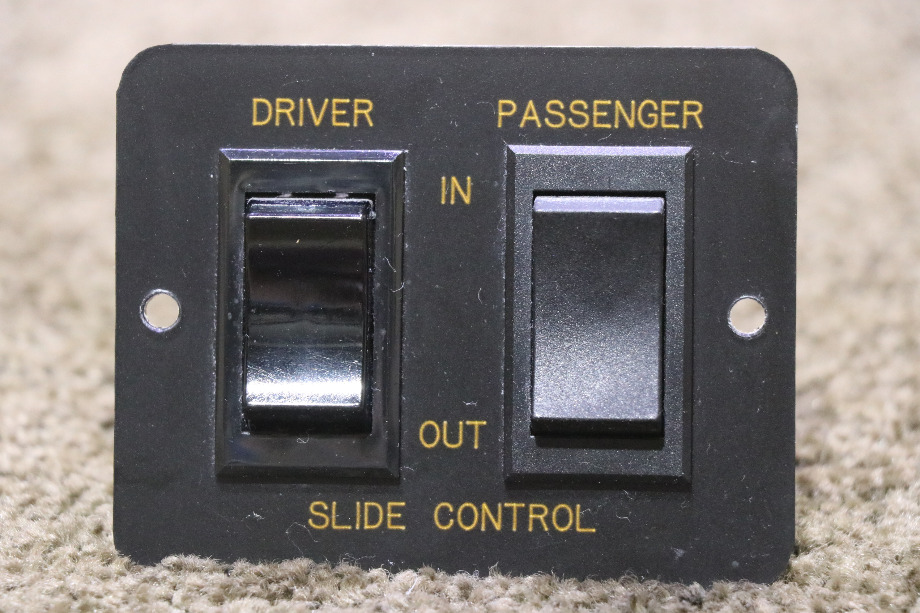 USED RV/MOTORHOME DRIVER / PASSENGER SLIDE CONTROL SWITCH PANEL FOR SALE RV Components 