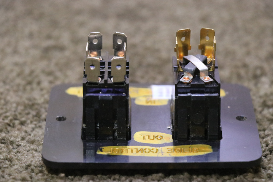 USED RV/MOTORHOME DRIVER / PASSENGER SLIDE CONTROL SWITCH PANEL FOR SALE RV Components 