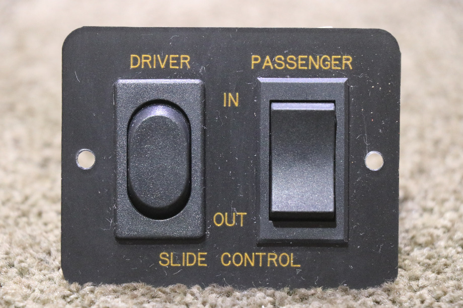 USED DRIVER / PASSENGER SLIDE CONTROL SWITCH PANEL RV PARTS FOR SALE RV Components 