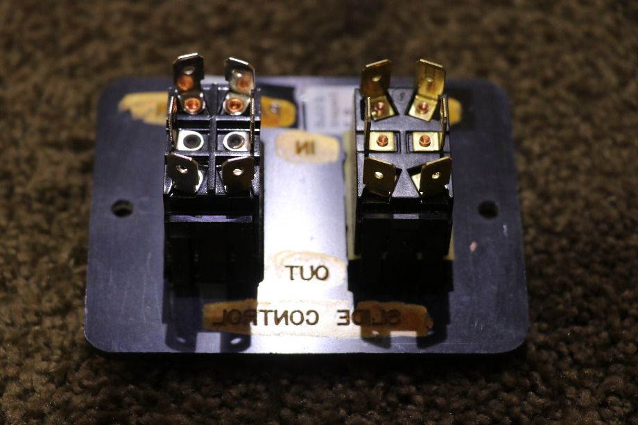 USED DRIVER / PASSENGER SLIDE CONTROL SWITCH PANEL RV PARTS FOR SALE RV Components 