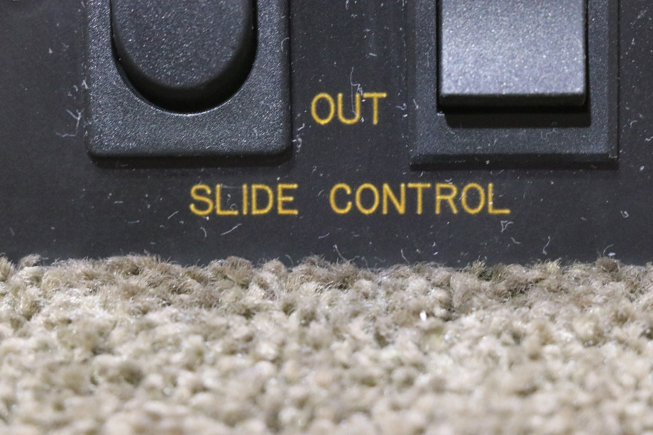 USED DRIVER / PASSENGER SLIDE CONTROL SWITCH PANEL RV PARTS FOR SALE RV Components 