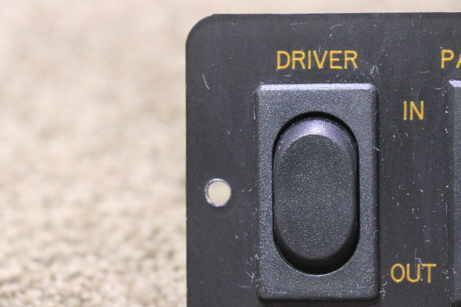 USED DRIVER / PASSENGER SLIDE CONTROL SWITCH PANEL RV PARTS FOR SALE RV Components 