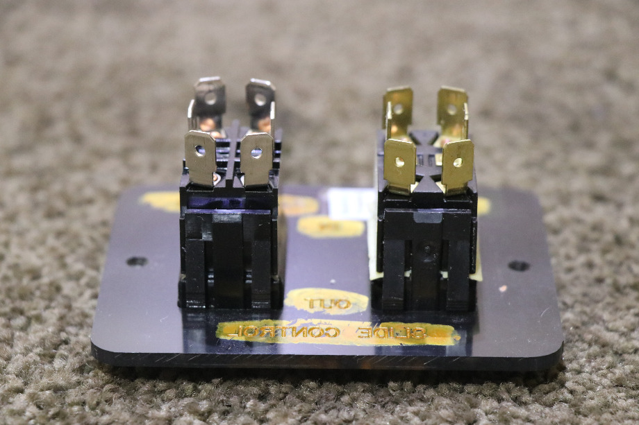 USED DRIVER / PASSENGER SLIDE CONTROL SWITCH PANEL RV PARTS FOR SALE RV Components 