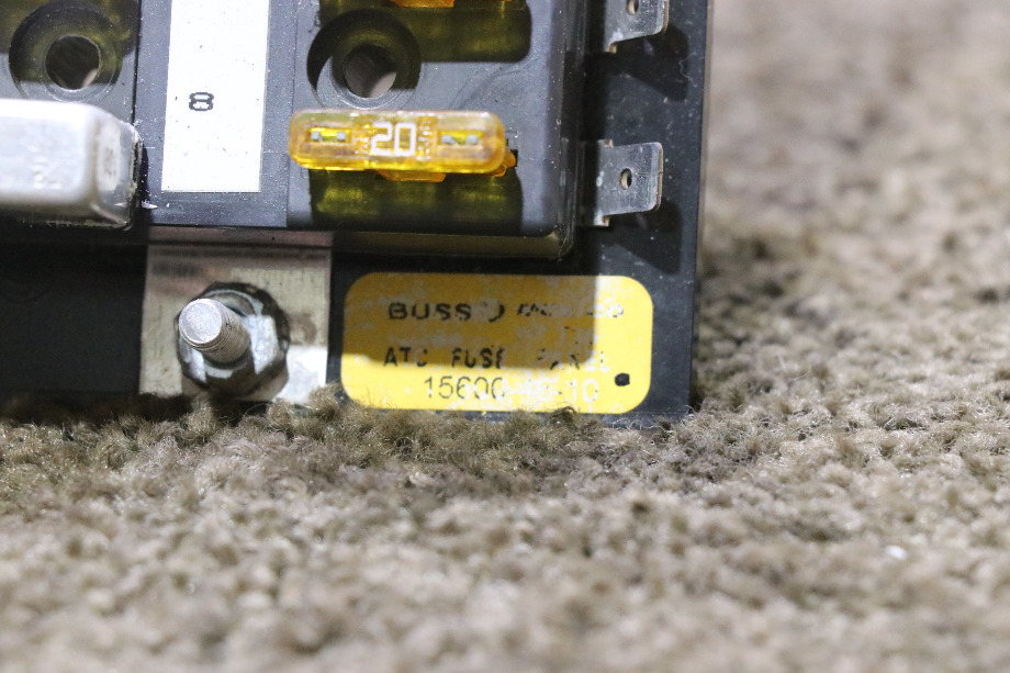 USED MOTORHOME BUSS 15600-20-10 ATC FUSE PANEL FOR SALE RV Components 