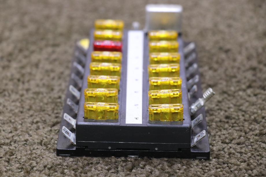 USED MOTORHOME BUSS 15600-20-10 ATC FUSE PANEL FOR SALE RV Components 