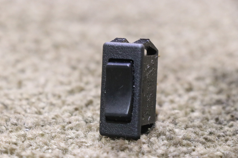 USED SMALL BLACK ROCKER SWITCH RV/MOTORHOME PARTS FOR SALE RV Components 