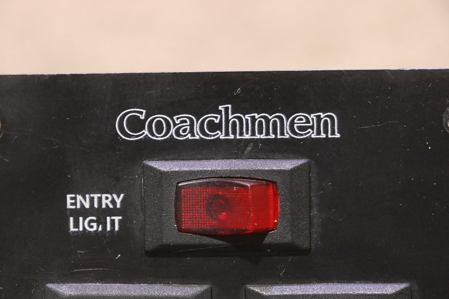 USED SP1407 COACHMEN 5 SWITCH DASH PANEL RV PARTS FOR SALE RV Components 