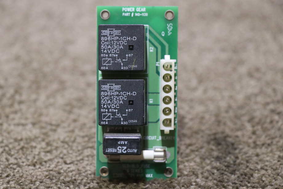 USED POWER GEAR SLIDE OUT CONTROL BOARD 140-1130 RV/MOTORHOME PARTS FOR SALE RV Components 