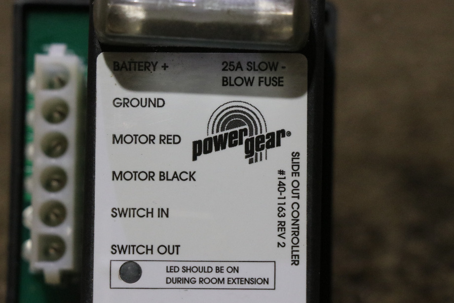 USED MOTORHOME POWER GEAR 140-1163 SLIDE OUT CONTROLLER FOR SALE RV Components 