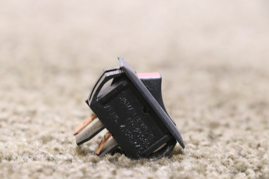 USED RV/MOTORHOME OFF / ON BLACK ROCKER SWITCH FOR SALE RV Components 