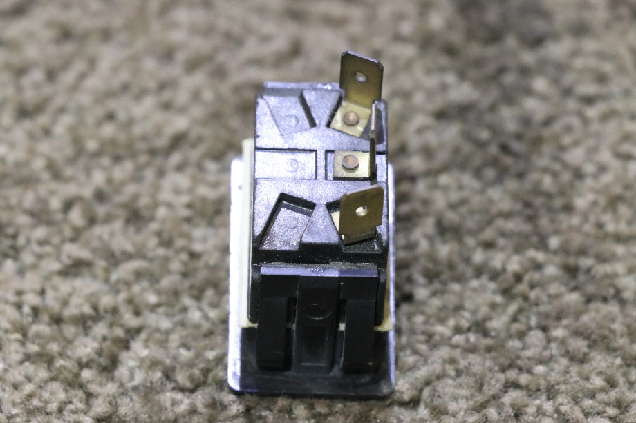 USED BLACK ROCKER 0852-0225 SWITCH MOTORHOME PARTS FOR SALE RV Components 