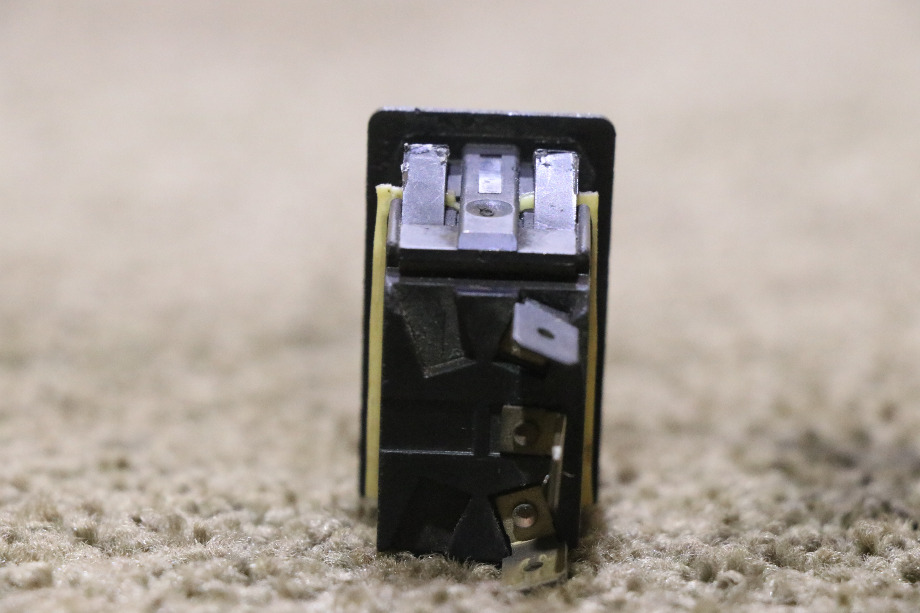 USED BLACK ROCKER 0852-0225 SWITCH MOTORHOME PARTS FOR SALE RV Components 