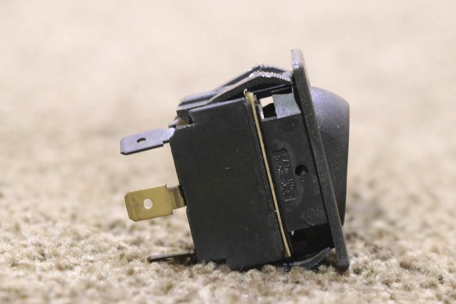 USED BLACK ROCKER 0852-0225 SWITCH MOTORHOME PARTS FOR SALE RV Components 