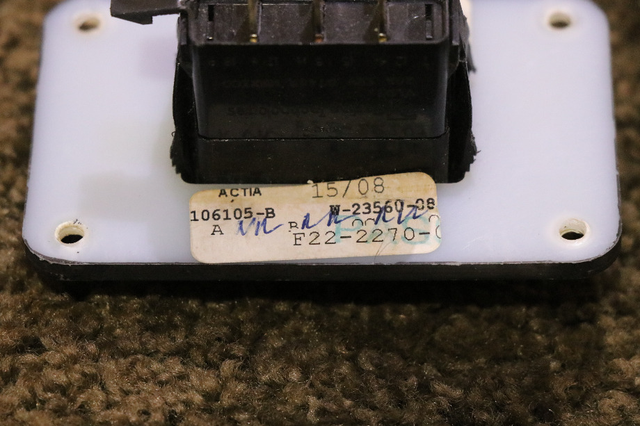 USED RV EXTEND / RETRACT SWITCH PANEL FOR SALE RV Components 