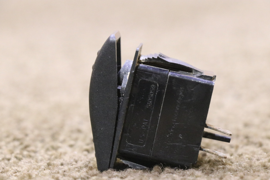 USED RV/MOTORHOME BLACK ROCKER SWITCH FOR SALE RV Components 