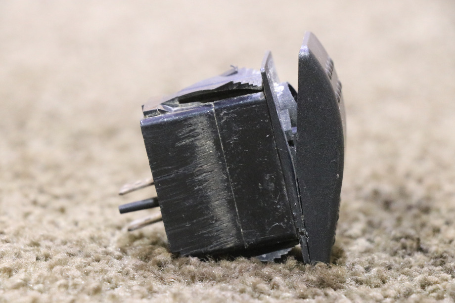 USED RV/MOTORHOME BLACK ROCKER SWITCH FOR SALE RV Components 