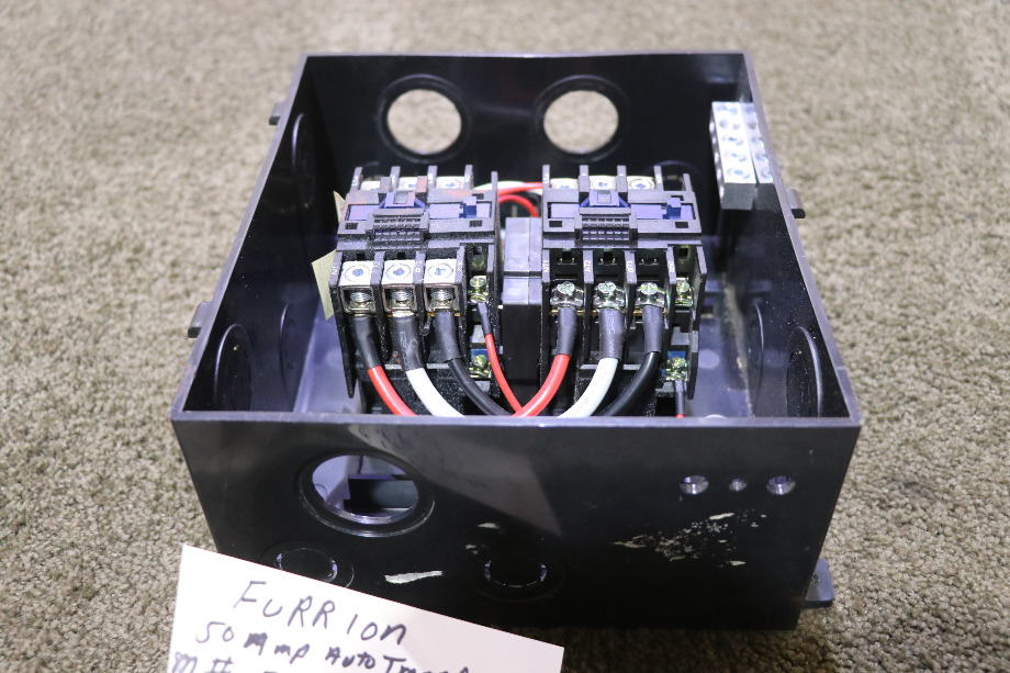 USED MOTORHOME FURRION F50-ATS AUTOMATIC TRANSFER RELAY SWITCH FOR SALE RV Components 
