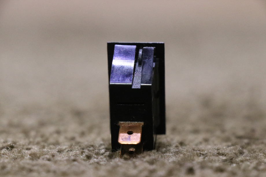 USED SMALL BLACK ROCKER DASH SWITCH MOTORHOME PARTS FOR SALE RV Components 