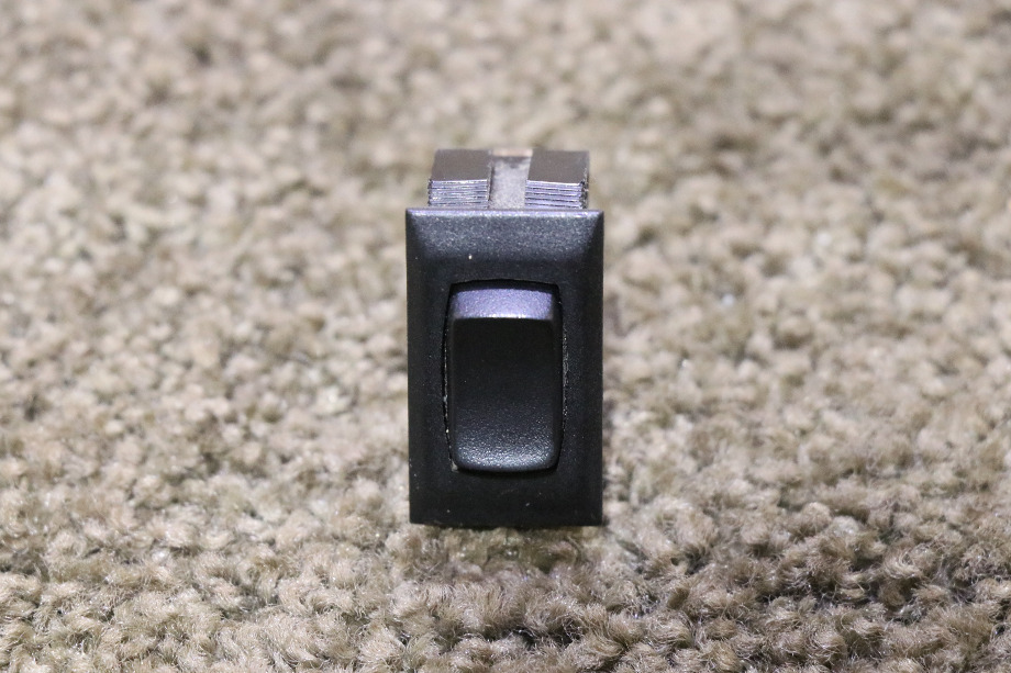 USED MOTORHOME SMALL BLACK ROCKER SWITCH FOR SALE RV Components 