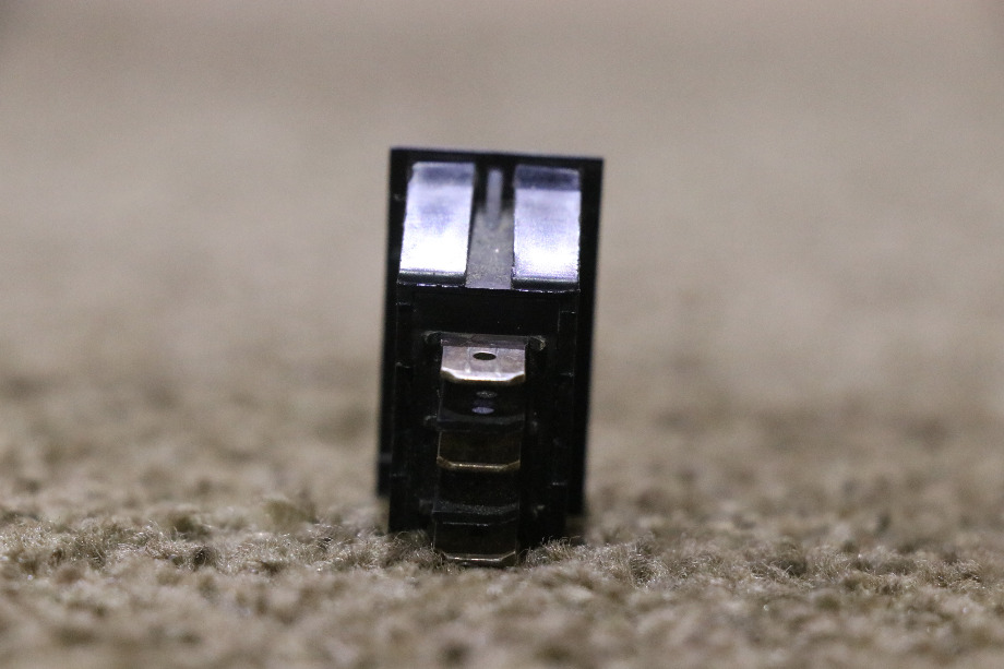 USED MOTORHOME SMALL BLACK ROCKER SWITCH FOR SALE RV Components 